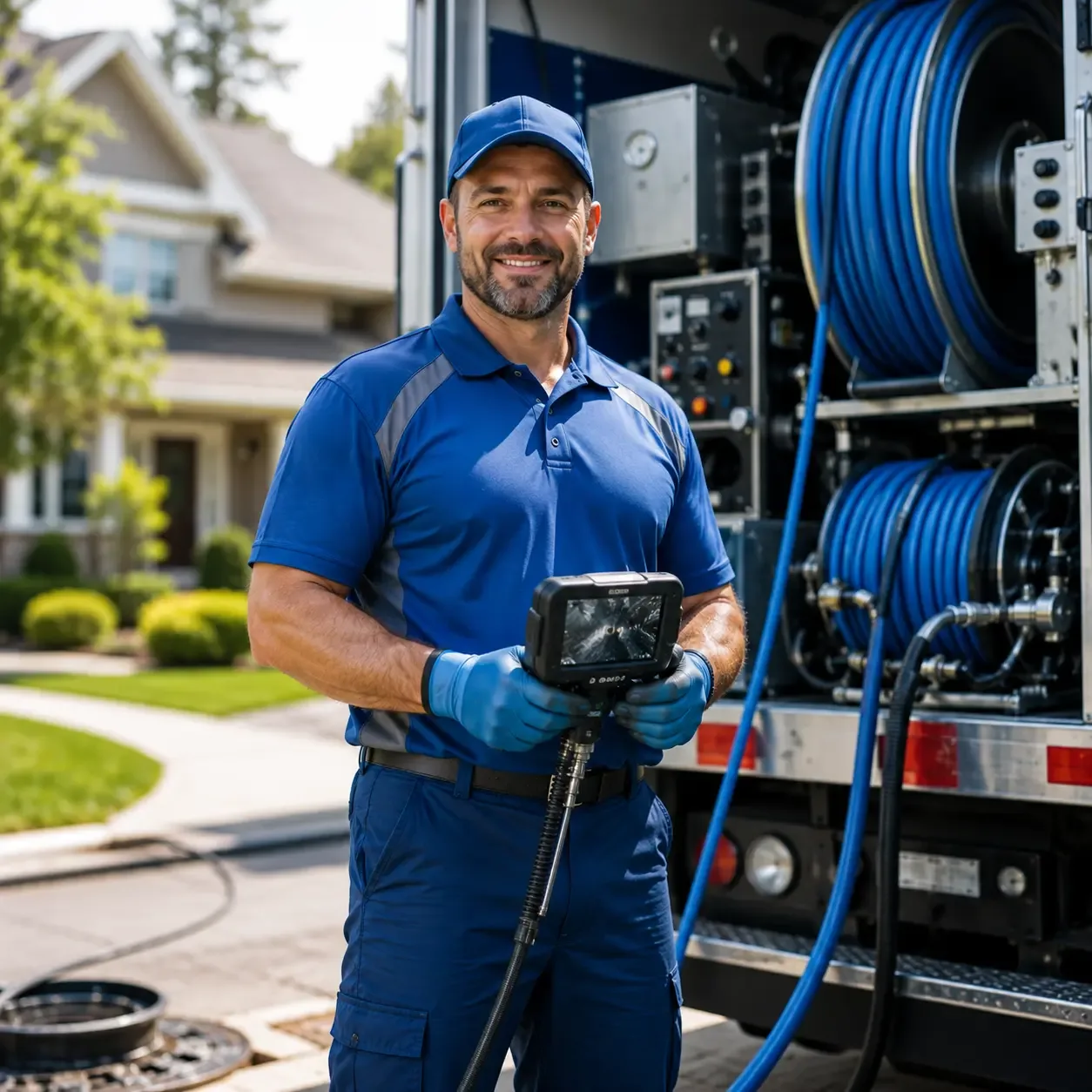 Local outdoor drain cleaning specialists in Lawndale, NC